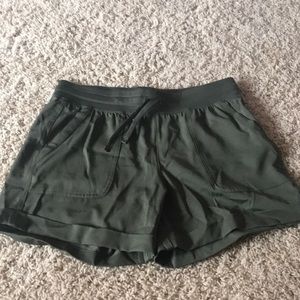 Green Activeware Shorts